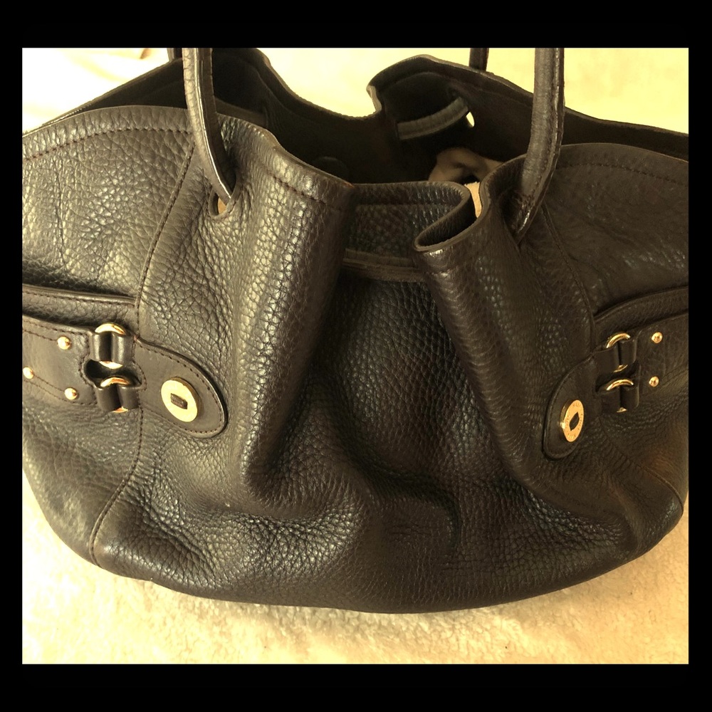Authentic Cole Haan Pebbled Leather Satchel